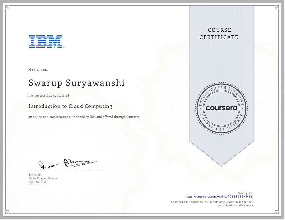 Introduction to Cloud Computing